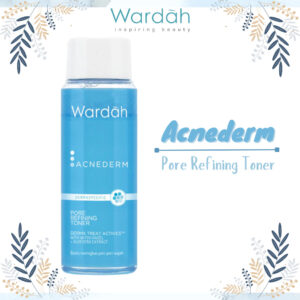 wardah acnederm pore refining toner 100ml