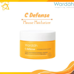 wardah c defense mousse moisturizer 30g/pelembab wajah