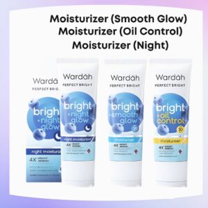 wardah perfect bright moisturizer bright smooth glow spf 30 pa+++ 20ml