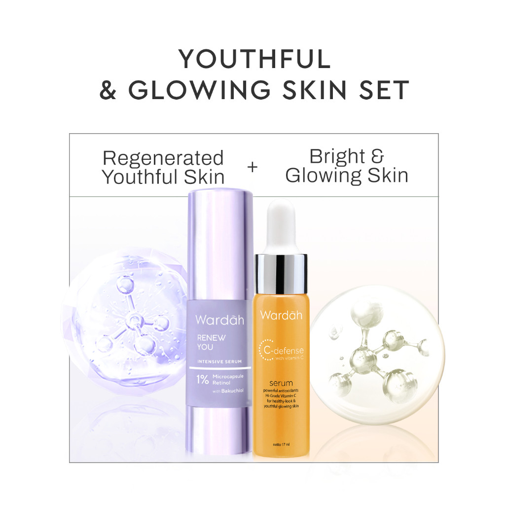 wardah renew you 1% retinol microcapsule ceramide cell renewal serum 15ml and 30ml/serum wajah wardah renew you 1% retinol microcapsule ceramide cell renewal serum 15ml and 30ml/serum wajah