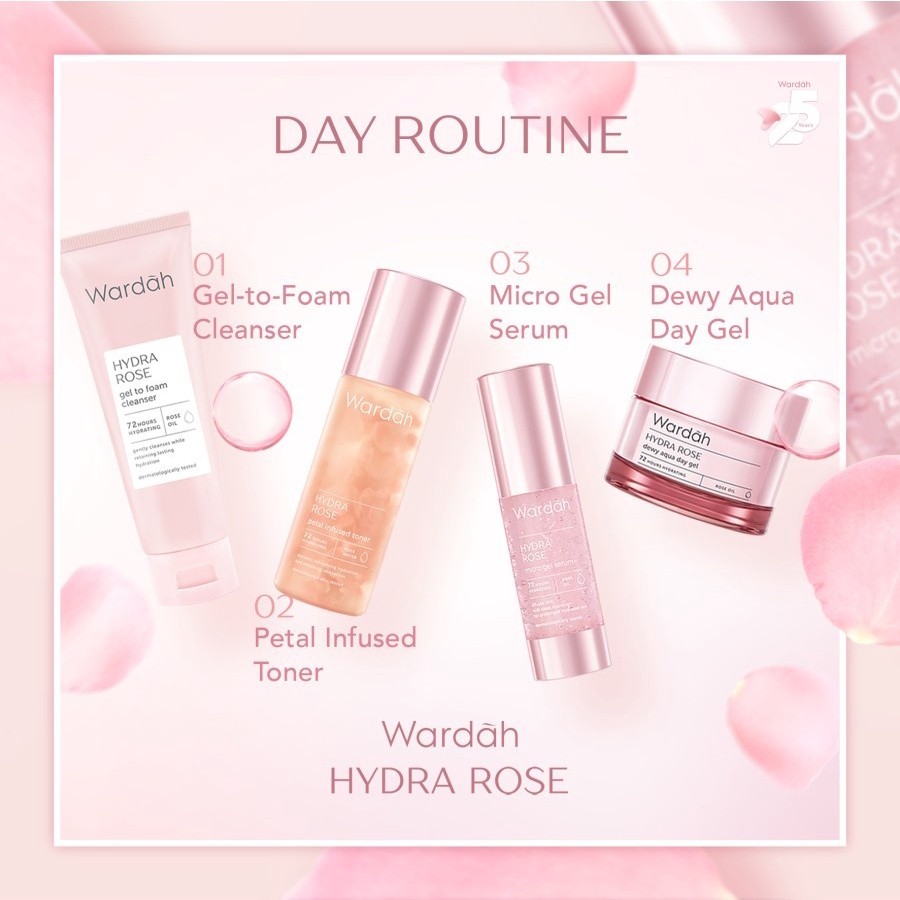 wardah hydra rose 14x hyaluronic pentavitin deep barrier repair serum 30ml/serum wajah wardah hydra rose 14x hyaluronic pentavitin deep barrier repair serum 30ml/serum wajah