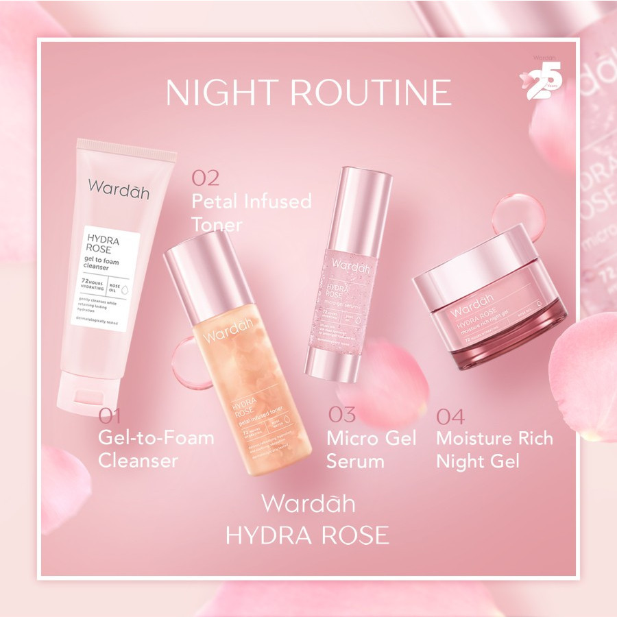 wardah hydra rose 14x hyaluronic pentavitin deep barrier repair serum 30ml/serum wajah wardah hydra rose 14x hyaluronic pentavitin deep barrier repair serum 30ml/serum wajah
