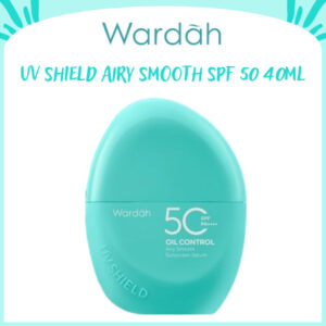 wardah uv shield spf 50 pa++++ airy smooth sunscreen serum 40ml