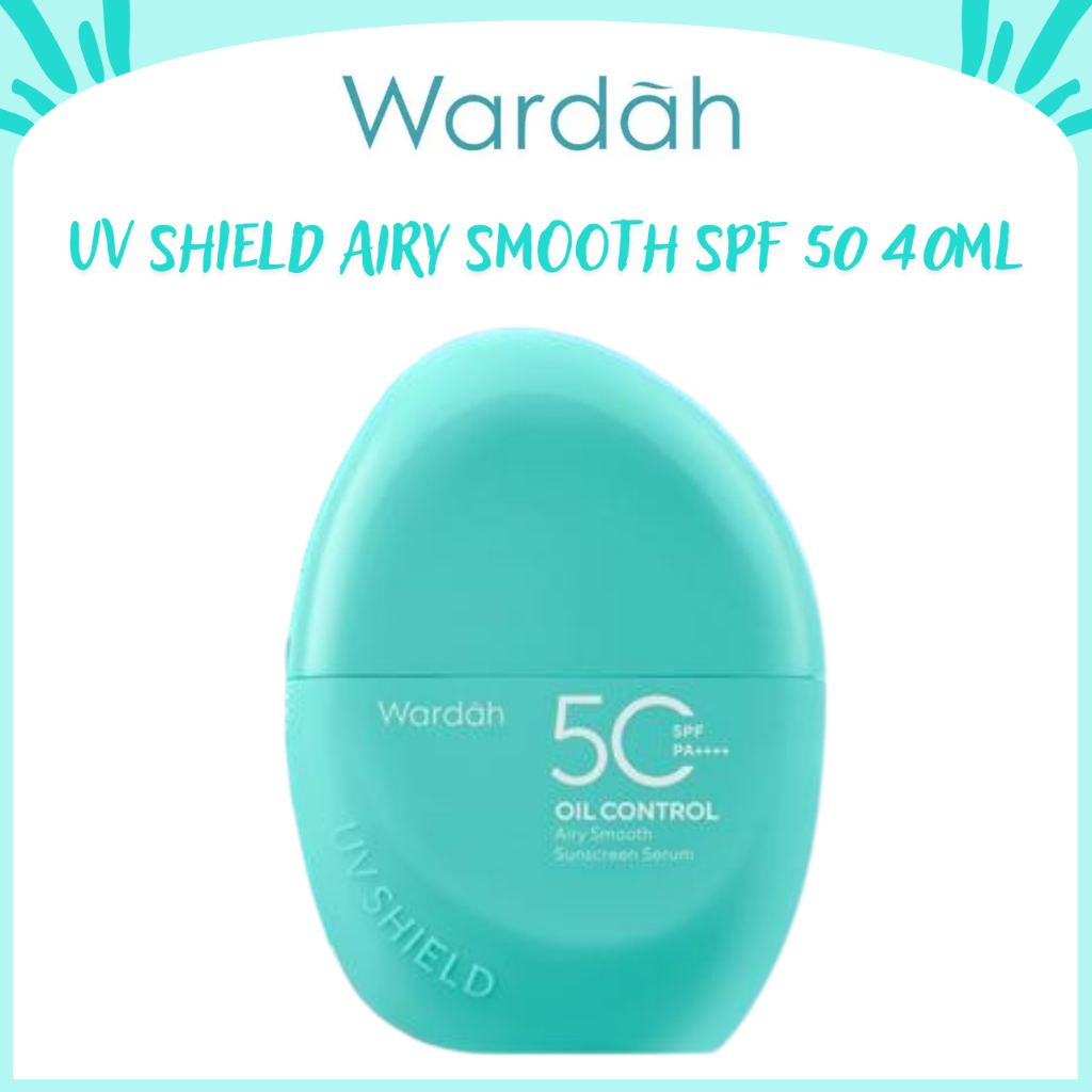 wardah uv shield spf 50 pa++++ airy smooth sunscreen serum 40ml wardah uv shield spf 50 pa++++ airy smooth sunscreen serum 40ml