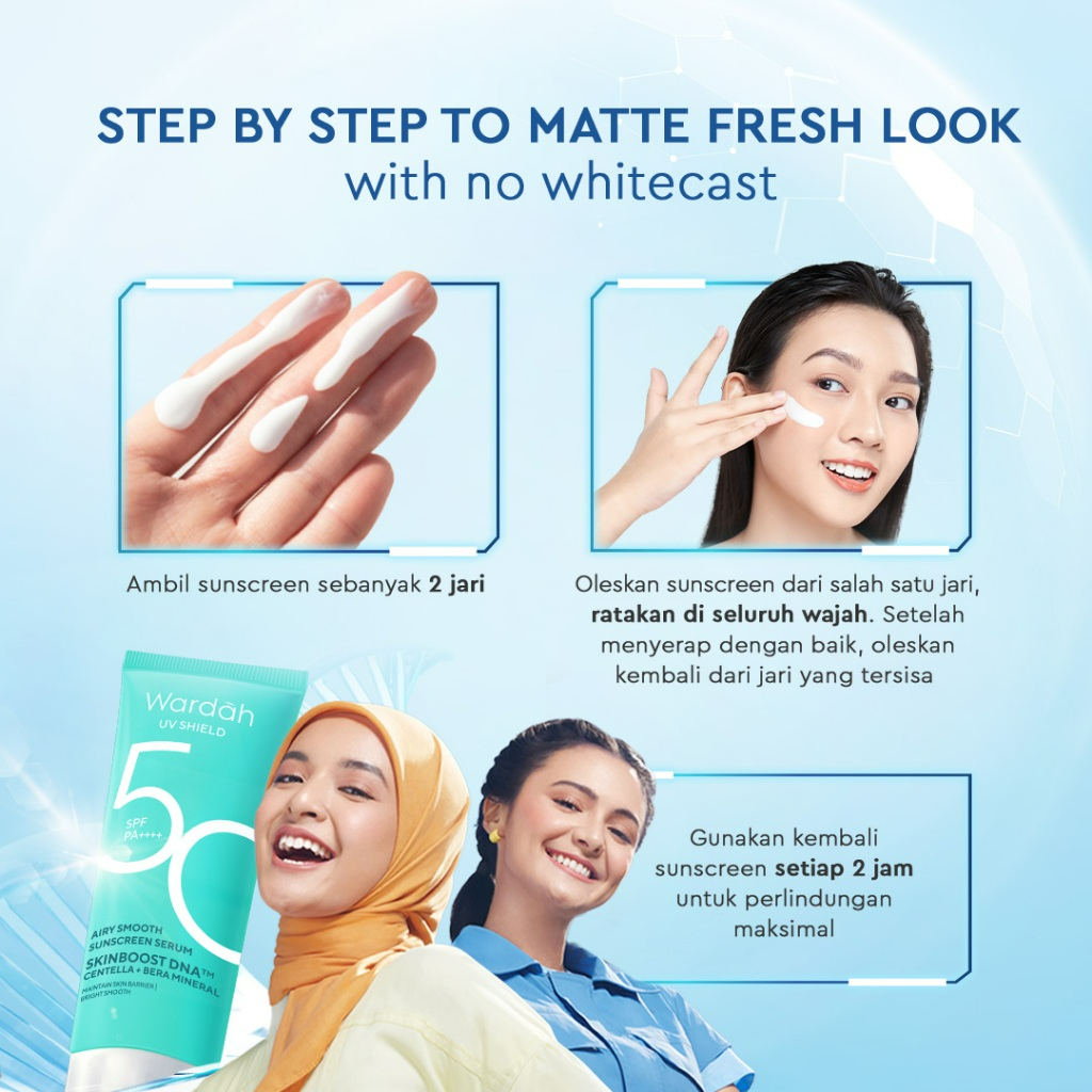 wardah uv shield spf 50 pa++++ airy smooth sunscreen serum 40ml wardah uv shield spf 50 pa++++ airy smooth sunscreen serum 40ml