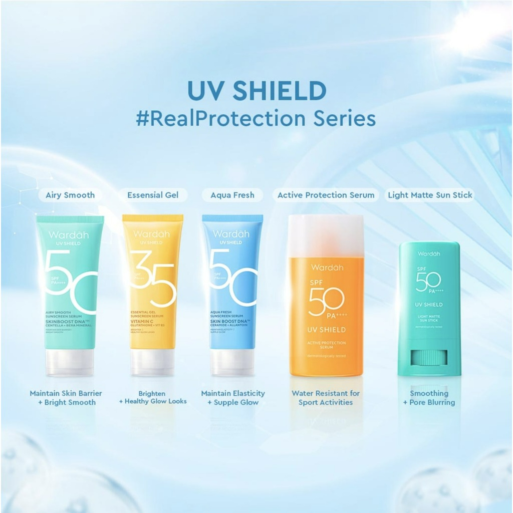 wardah uv shield spf 50 pa++++ airy smooth sunscreen serum 40ml wardah uv shield spf 50 pa++++ airy smooth sunscreen serum 40ml