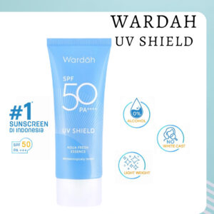 wardah uv shield aqua fresh essence spf 50 pa+++