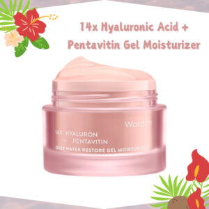 wardah deep water restore gel moisturizer 30gr/pelembab wajah