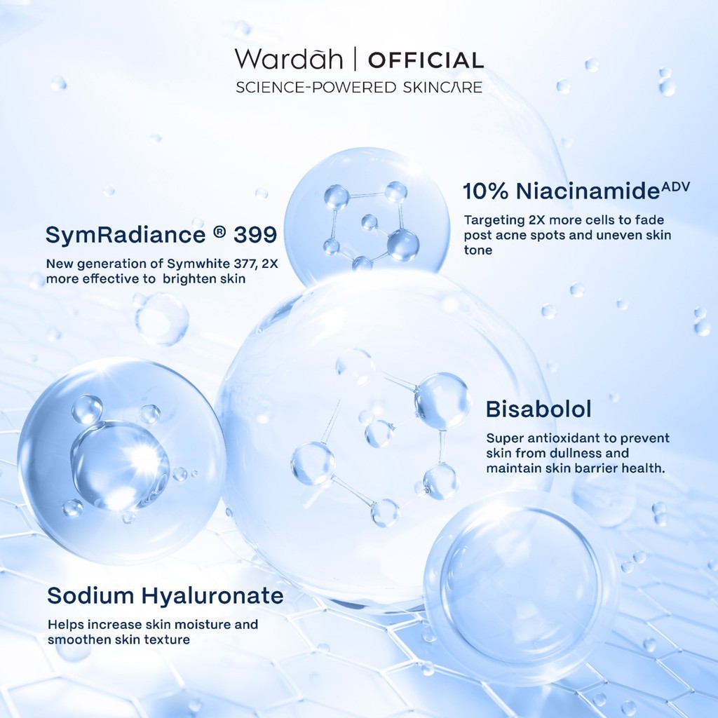 wardah symradiance 399 niacinamide bright and barrier boost moisture gel 30g/pelembab wajah wardah symradiance 399 niacinamide bright and barrier boost moisture gel 30g/pelembab wajah