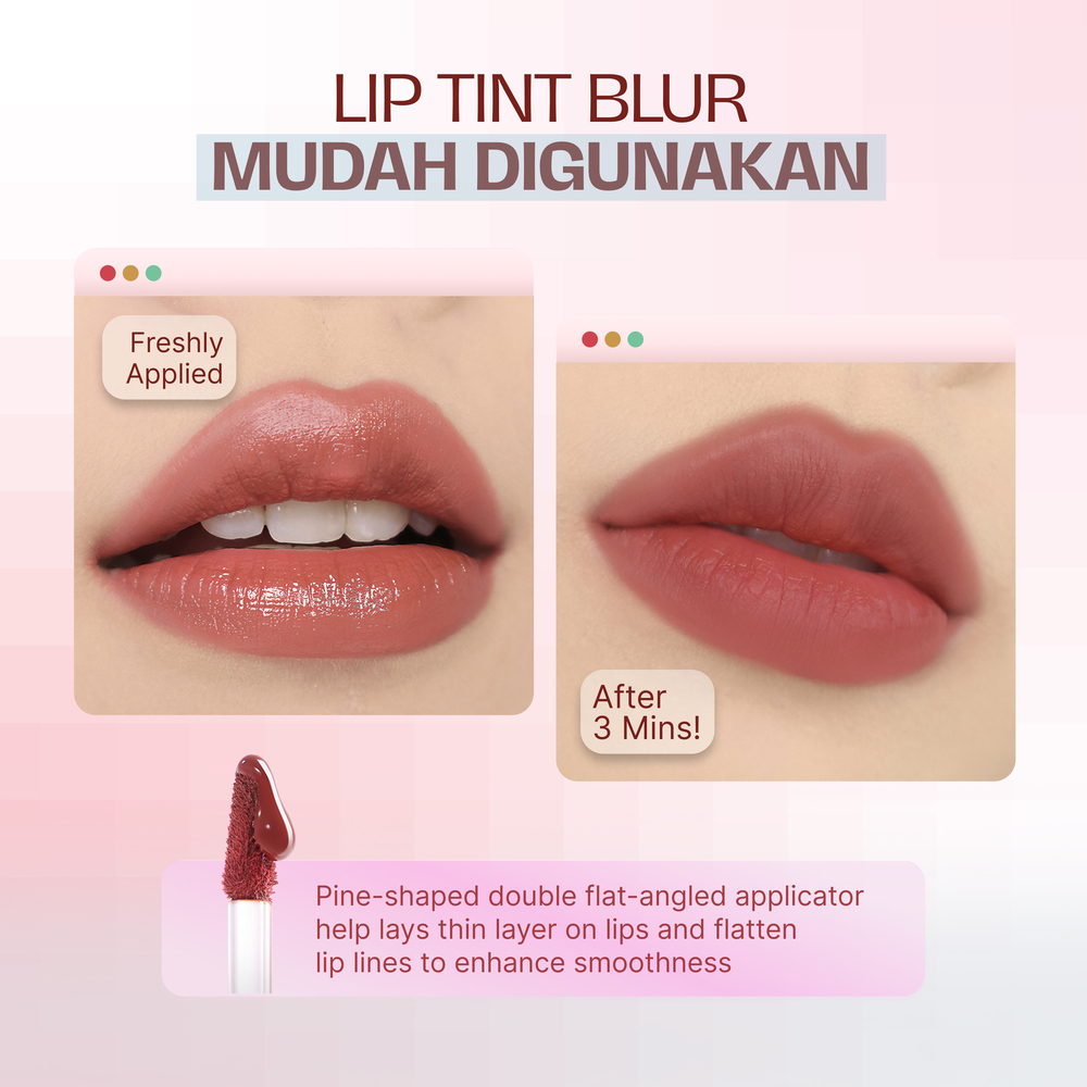 wardah airbrush lip tint 3g/lip matte/lip cream wardah airbrush lip tint 3g/lip matte/lip cream