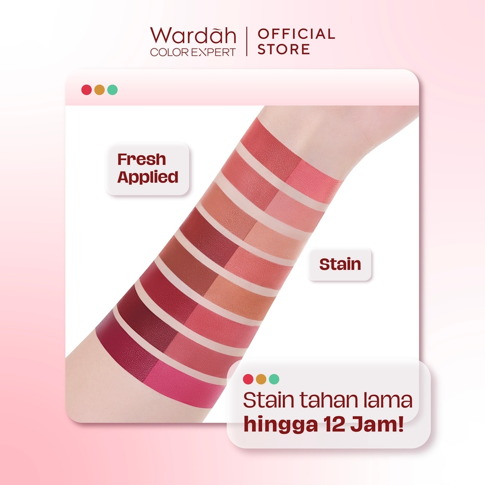 wardah airbrush lip tint 3g/lip matte/lip cream wardah airbrush lip tint 3g/lip matte/lip cream