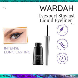 wardah eyexpert staylast liquid eyeliner 3.5g | waterproof eyeliner