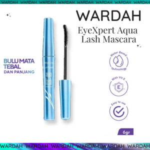 wardah eyexpert aqua lash mascara 6g | maskara