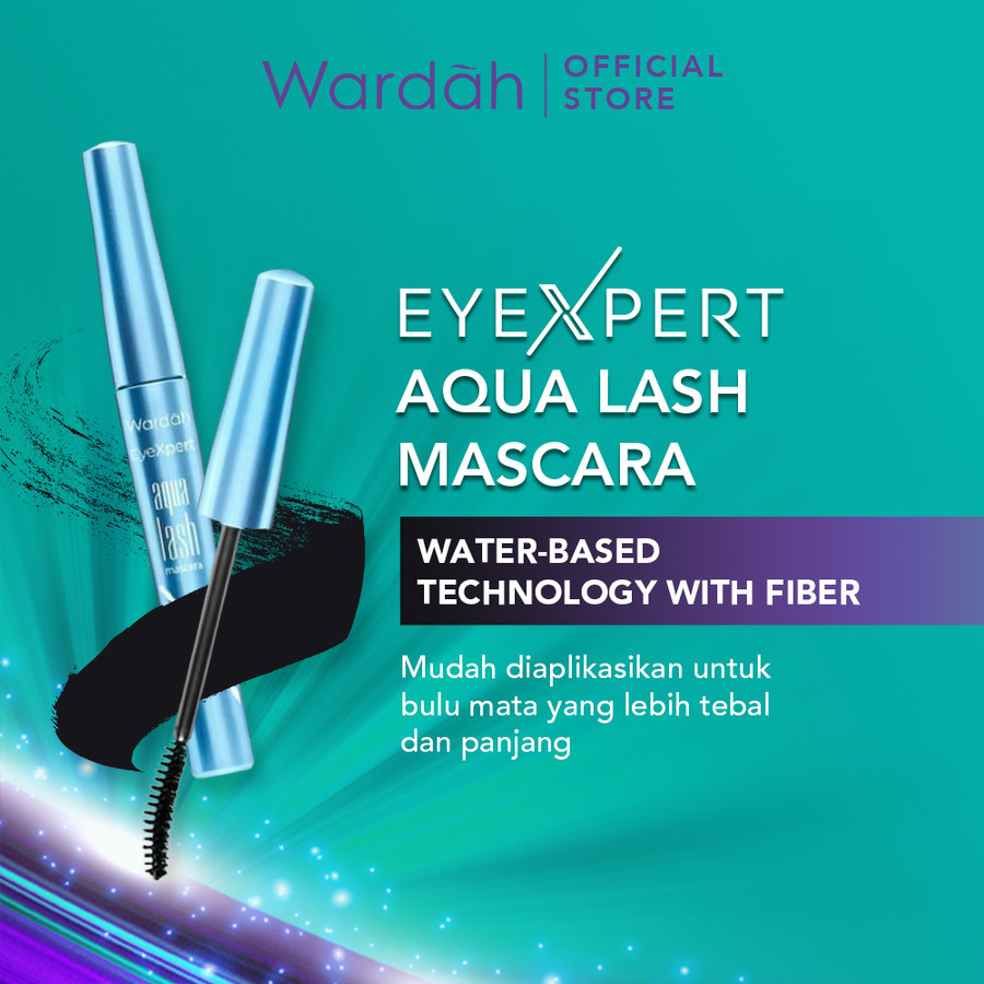 wardah eyexpert aqua lash mascara 6g | maskara wardah eyexpert aqua lash mascara 6g | maskara