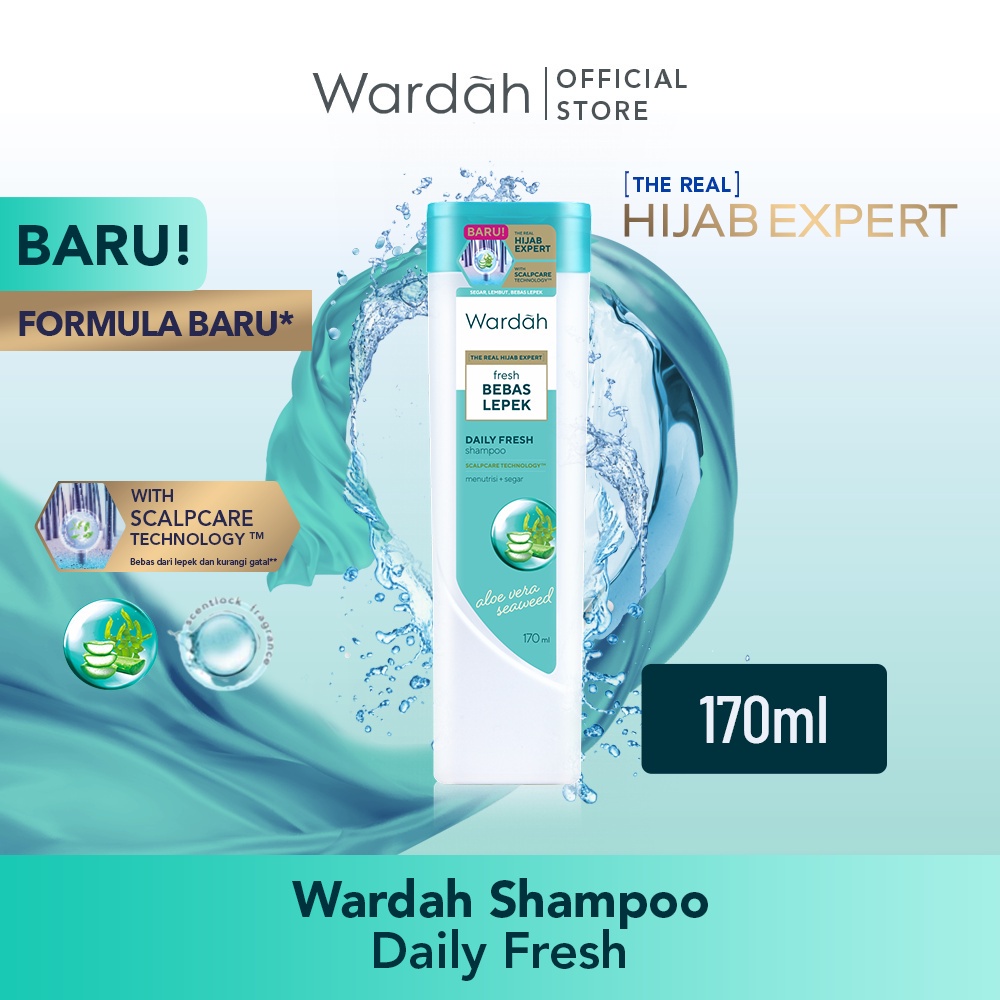 wardah shampoo & conditioner 170ml | hairfall treatment | nutri shine | anti dandruff | daily fresh wardah shampoo & conditioner 170ml | hairfall treatment | nutri shine | anti dandruff | daily fresh