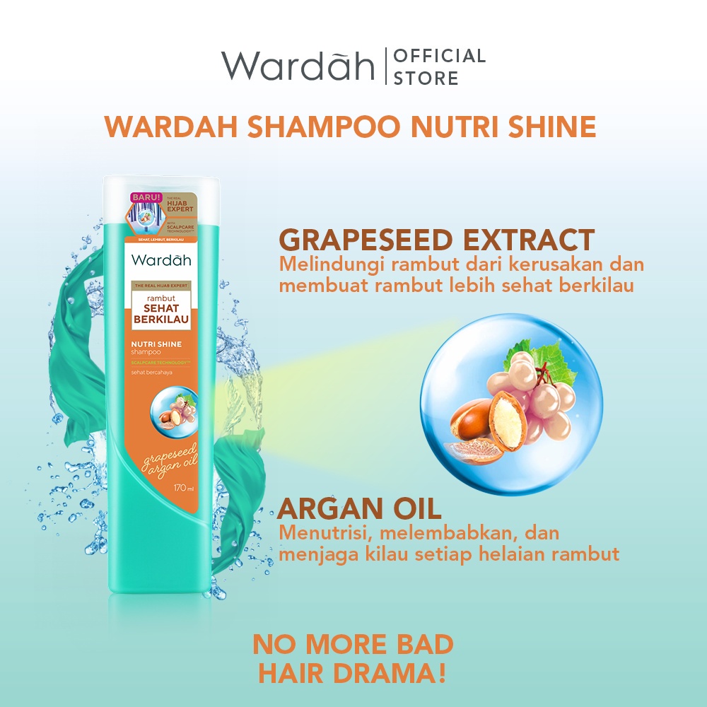 wardah shampoo & conditioner 170ml | hairfall treatment | nutri shine | anti dandruff | daily fresh wardah shampoo & conditioner 170ml | hairfall treatment | nutri shine | anti dandruff | daily fresh