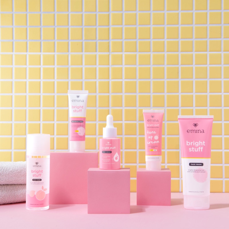 emina bright stuff tone up face cream gel 20ml emina bright stuff tone up face cream gel 20ml