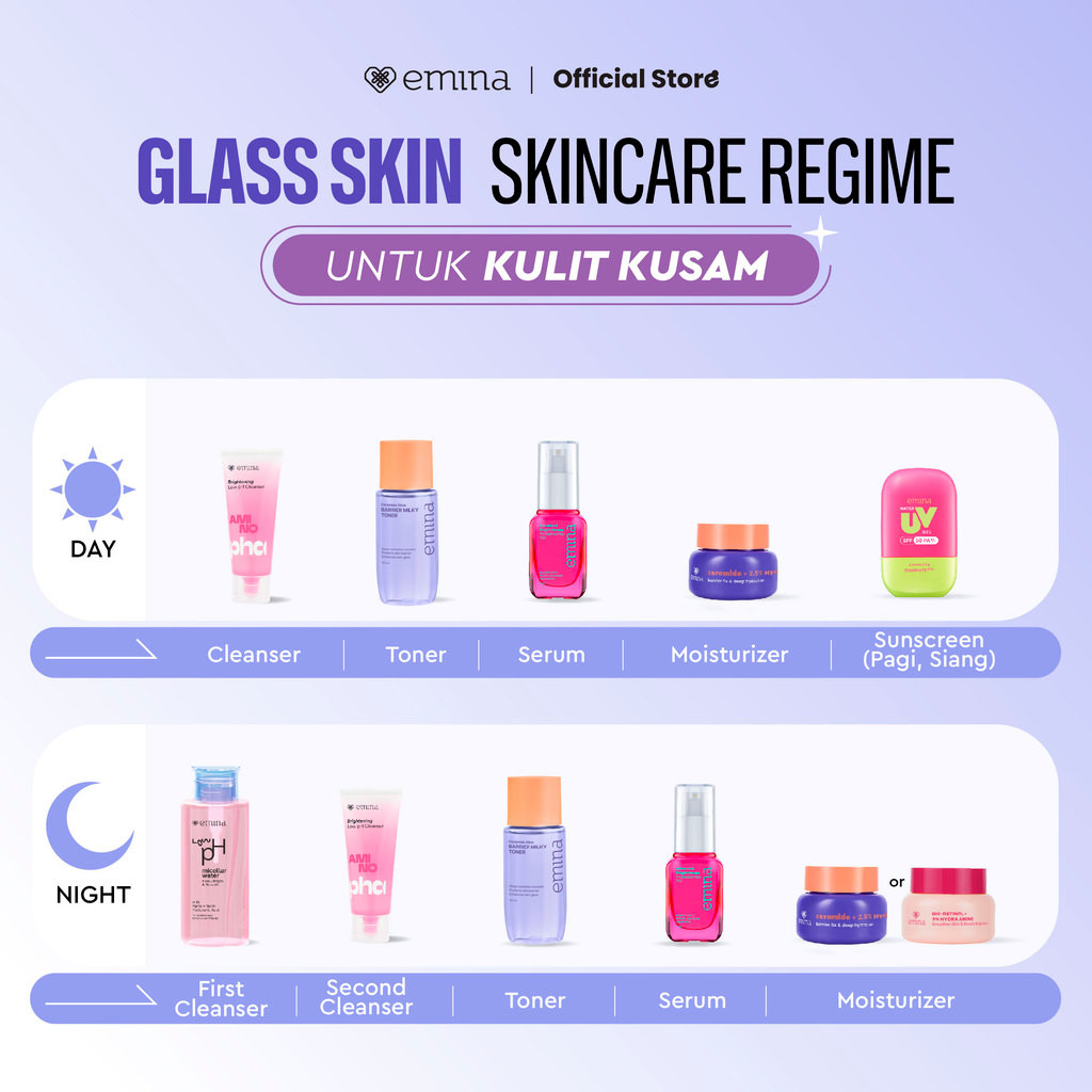 emina ceramide glow barrier milky toner 100ml/toner wajah emina ceramide glow barrier milky toner 100ml/toner wajah
