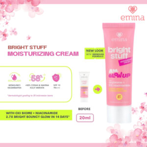 emina bright stuff moisturizing cream 20ml/pelembab wajah