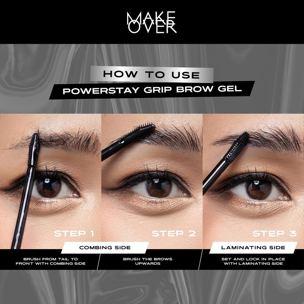 make over powerstay grip brow gel 5.5g/pensil alis make over powerstay grip brow gel 5.5g/pensil alis