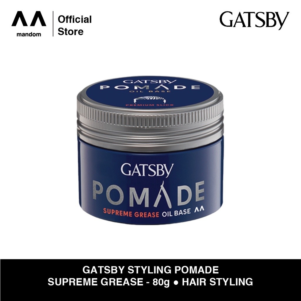 gatsby styling pomade supreme grease 75g/pomade rambut gatsby styling pomade supreme grease 75g/pomade rambut