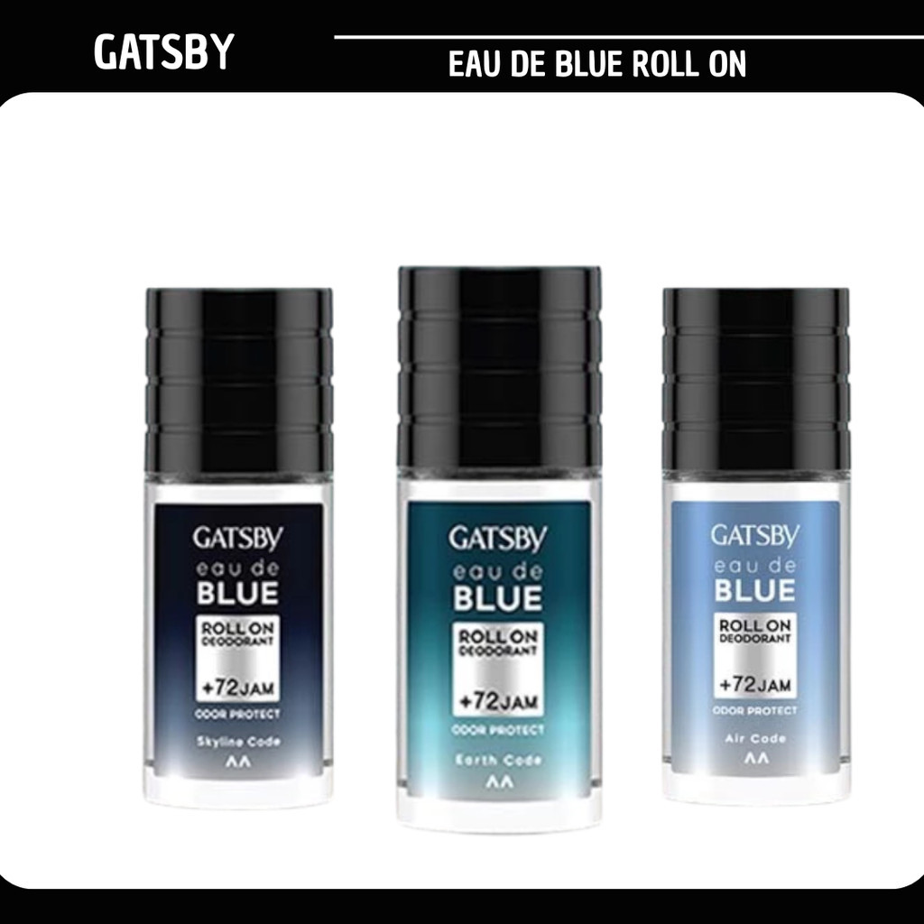 gatsby eau de blue deodorant roll on 50ml gatsby eau de blue deodorant roll on 50ml