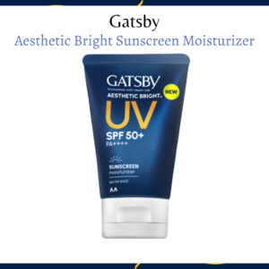gatsby aesthetic bright sunscreen moisturizer spf 50+ pa++++ 40ml/tabir surya