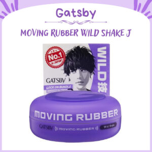 gatsby moving rubber wild shake j 80g/pomade rambut