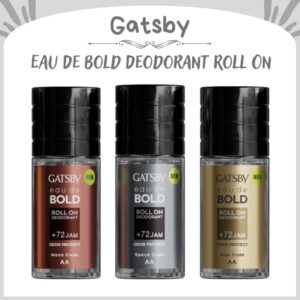 gatsby eau de bold deodorant roll on 50ml