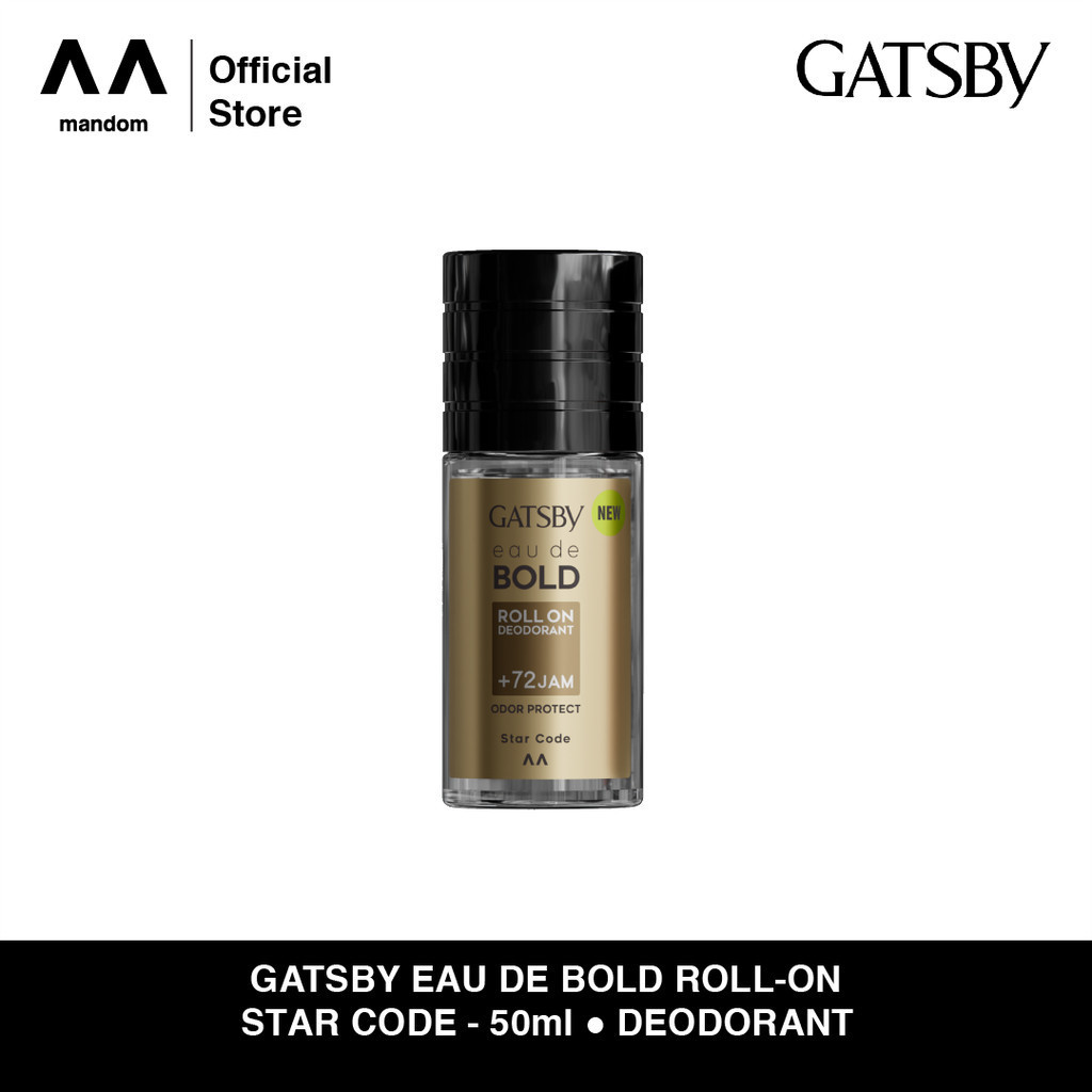 gatsby eau de bold deodorant roll on 50ml gatsby eau de bold deodorant roll on 50ml