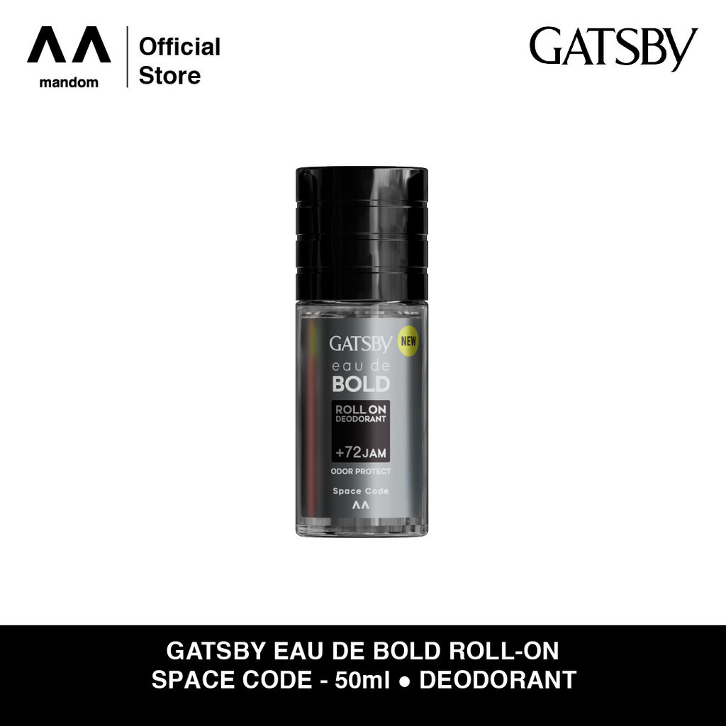 gatsby eau de bold deodorant roll on 50ml gatsby eau de bold deodorant roll on 50ml