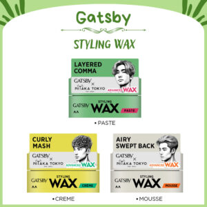 gatsby styling wax 75g/pomade rambut