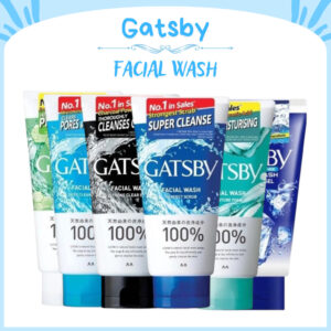 gatsby facial wash 100ml/pembersih wajah pria