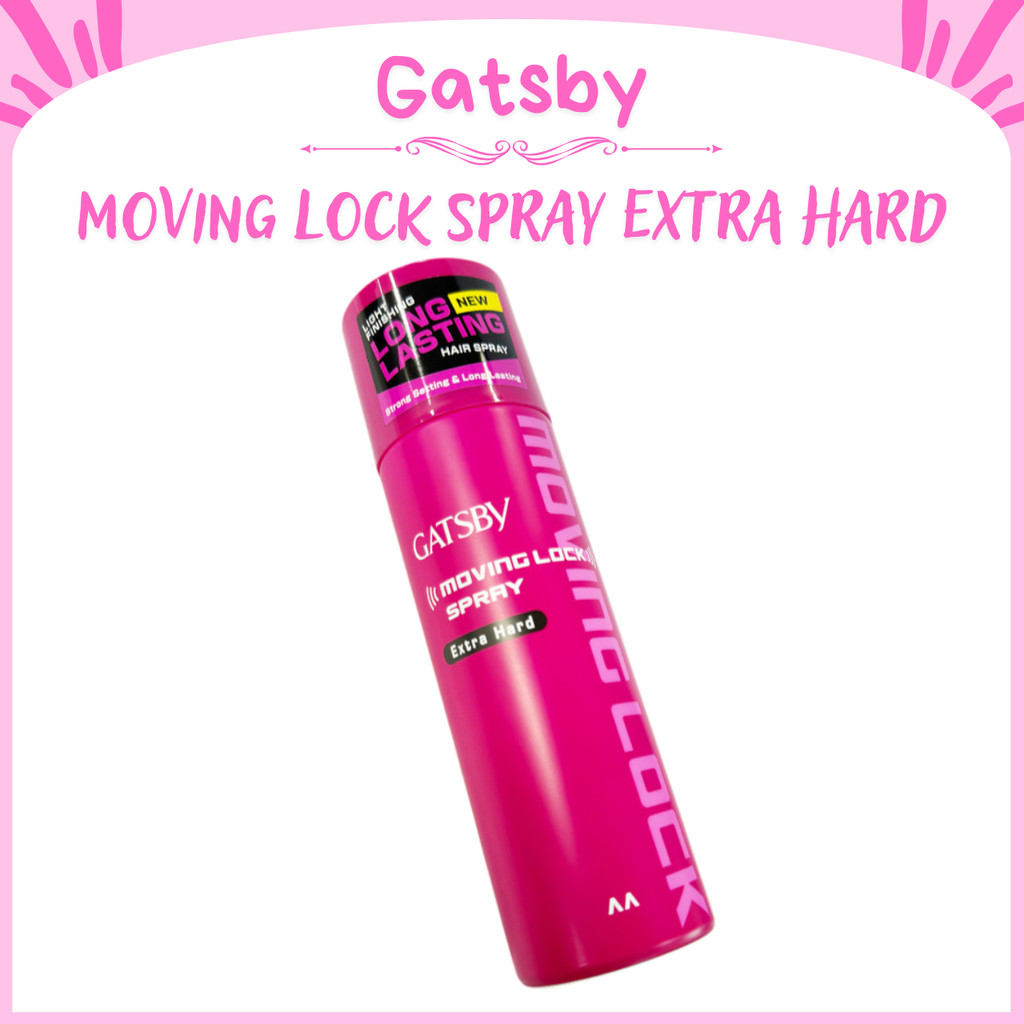 gatsby moving lock spray extra hard 170g/spray rambut gatsby moving lock spray extra hard 170g/spray rambut