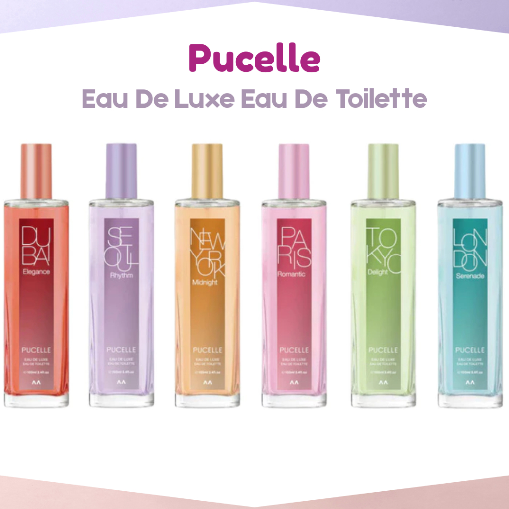 pucelle eau de luxe eau de toilette 100ml/parfum wanita pucelle eau de luxe eau de toilette 100ml/parfum wanita