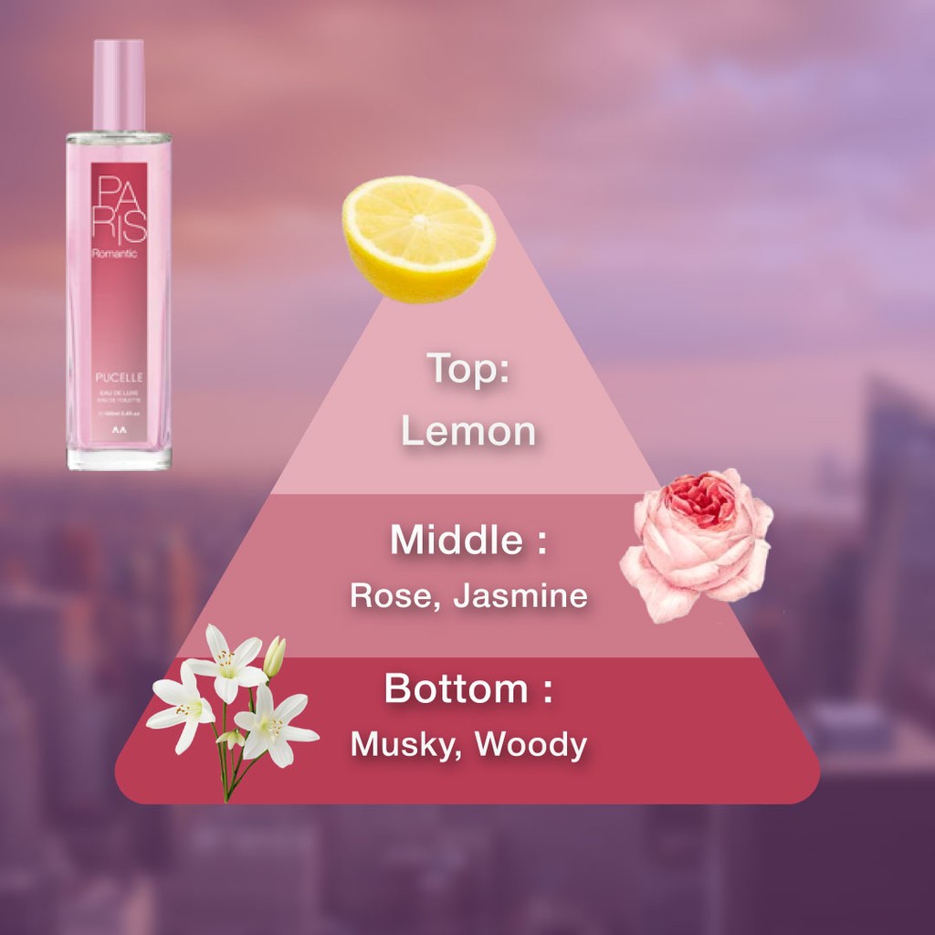 pucelle eau de luxe eau de toilette 100ml/parfum wanita pucelle eau de luxe eau de toilette 100ml/parfum wanita