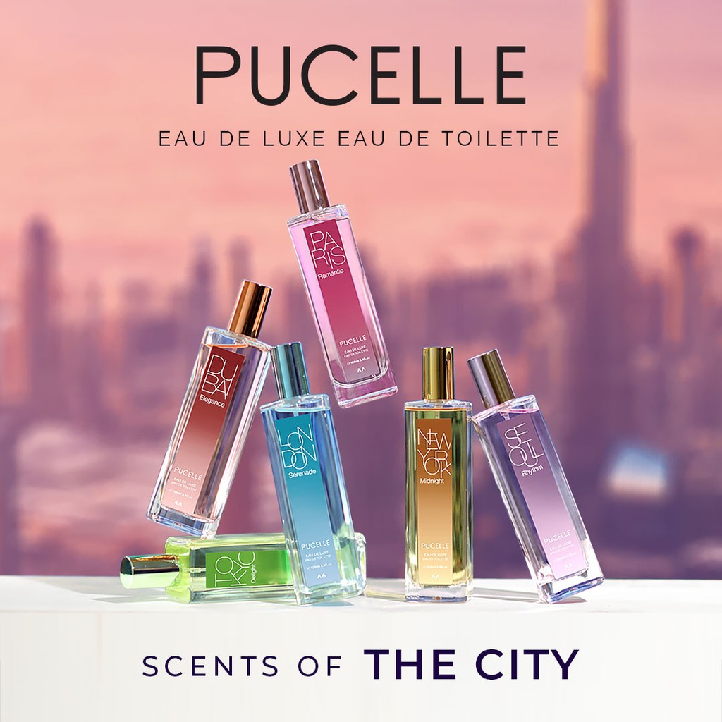 pucelle eau de luxe eau de toilette 100ml/parfum wanita pucelle eau de luxe eau de toilette 100ml/parfum wanita
