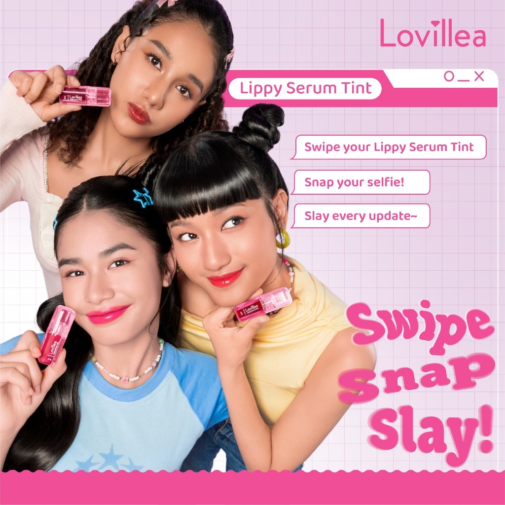 lovillea lippy serum tint 3.5ml/lip tint lovillea lippy serum tint 3.5ml/lip tint