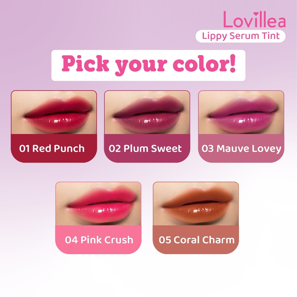 lovillea lippy serum tint 3.5ml/lip tint lovillea lippy serum tint 3.5ml/lip tint
