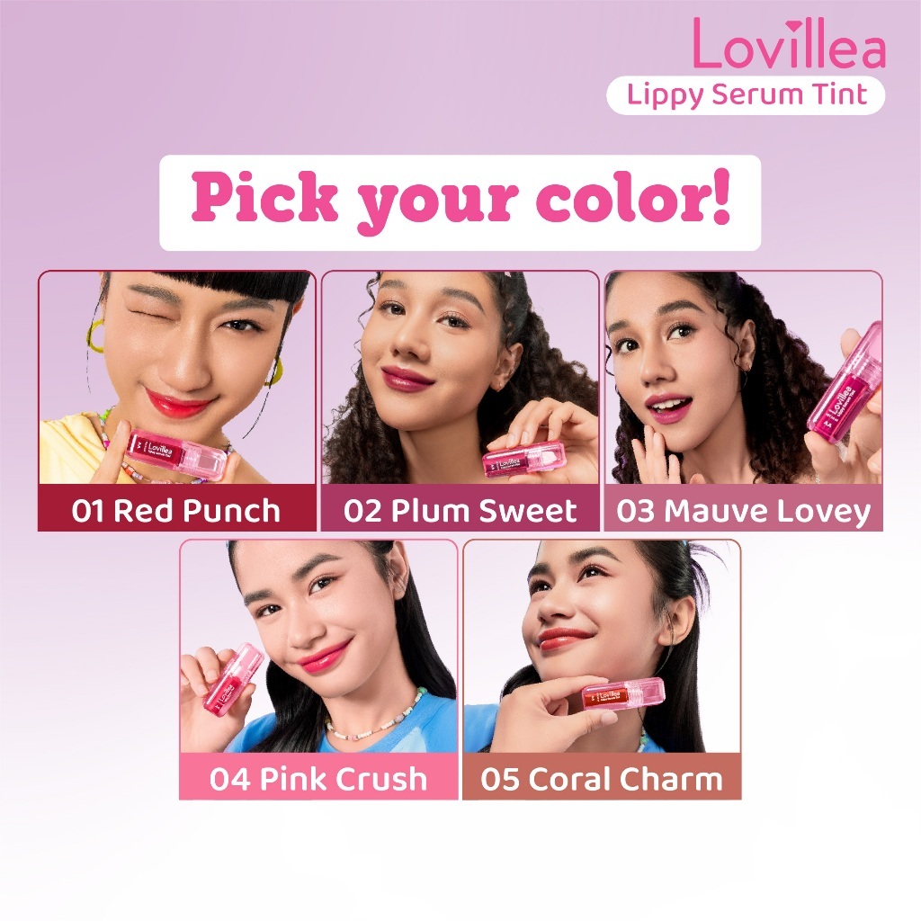 lovillea lippy serum tint 3.5ml/lip tint lovillea lippy serum tint 3.5ml/lip tint