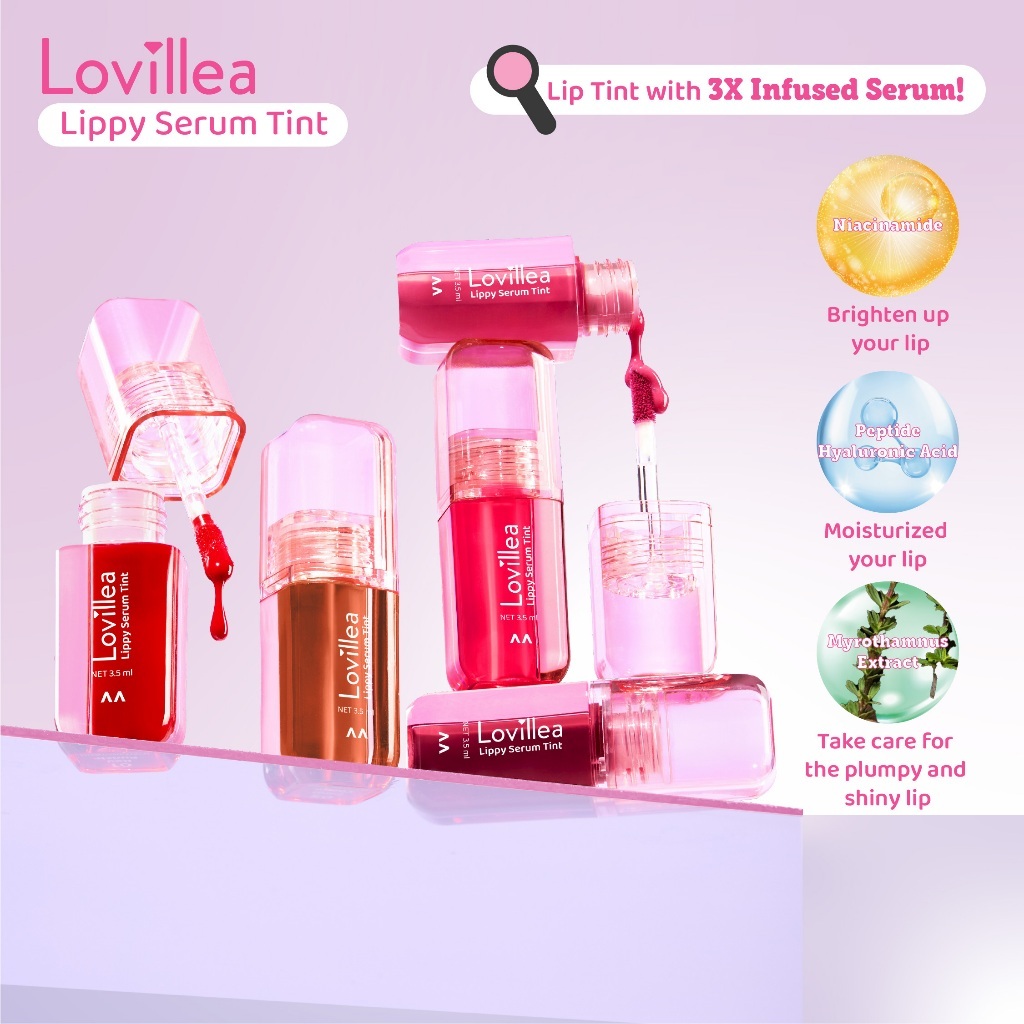 lovillea lippy serum tint 3.5ml/lip tint lovillea lippy serum tint 3.5ml/lip tint