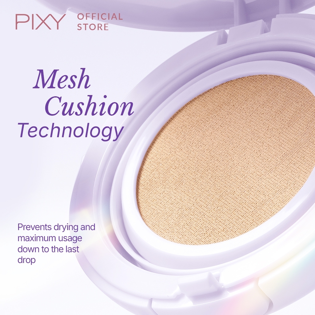 pixy airy serum cushion matte 15g/alas bedak pixy airy serum cushion matte 15g/alas bedak