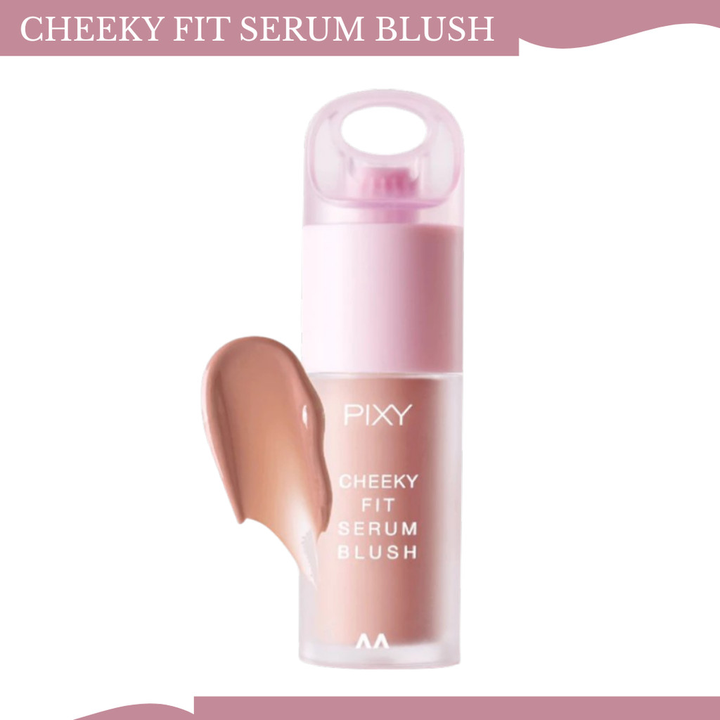 pixy cheeky fit serum blush 3.5ml/perona pipi pixy cheeky fit serum blush 3.5ml/perona pipi