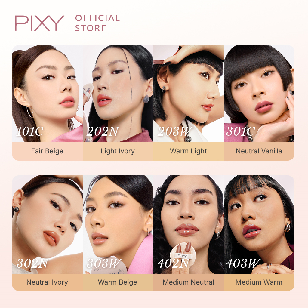 pixy fixed matte powder foundation 9.5g/bedak padat pixy fixed matte powder foundation 9.5g/bedak padat