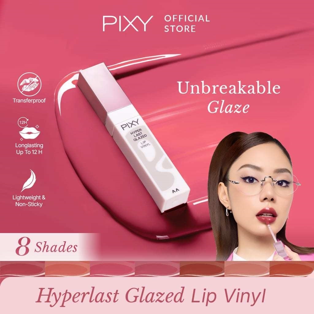 pixy hyperlast glazed lip vinyl 3g/lip cream/lip matte pixy hyperlast glazed lip vinyl 3g/lip cream/lip matte