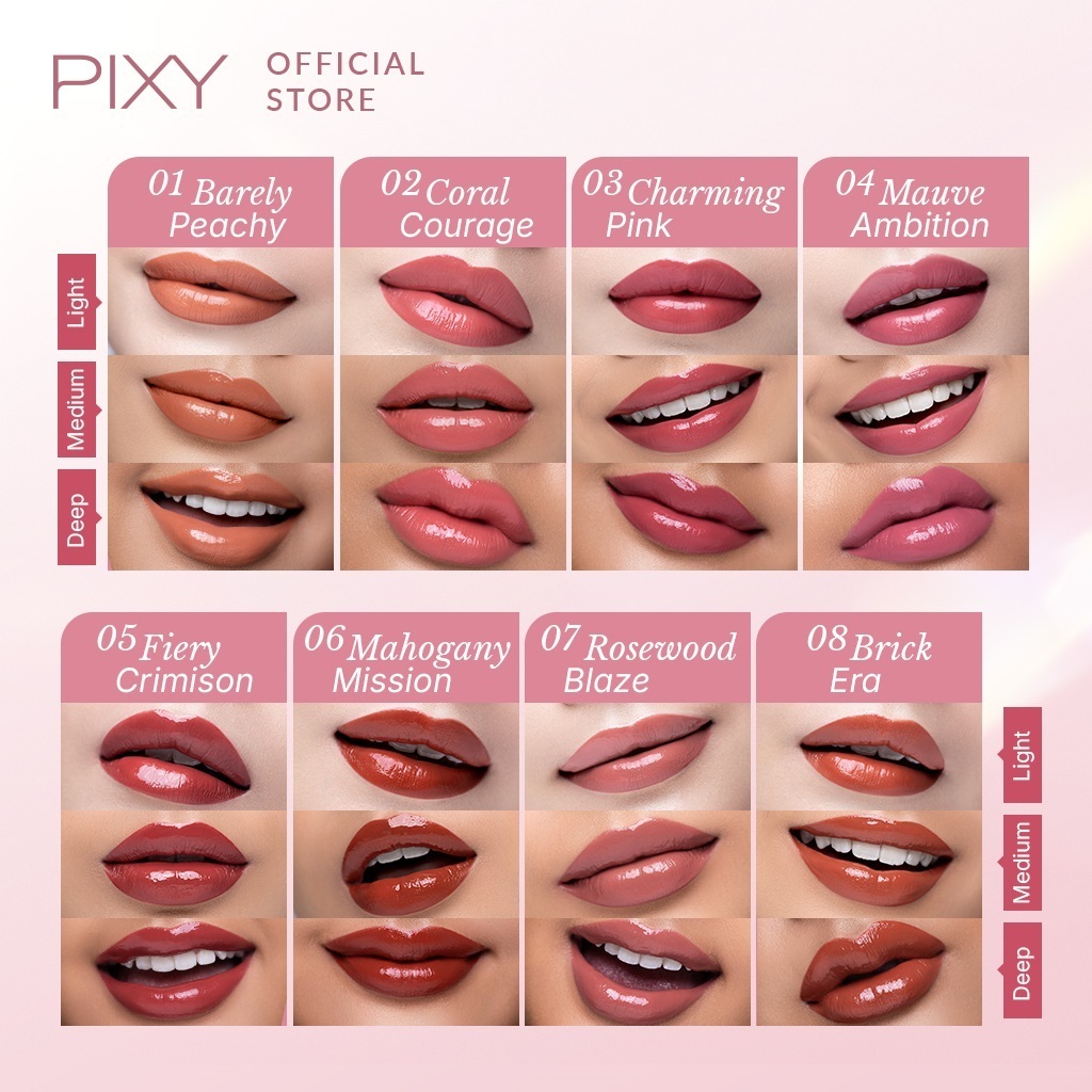 pixy hyperlast glazed lip vinyl 3g/lip cream/lip matte pixy hyperlast glazed lip vinyl 3g/lip cream/lip matte