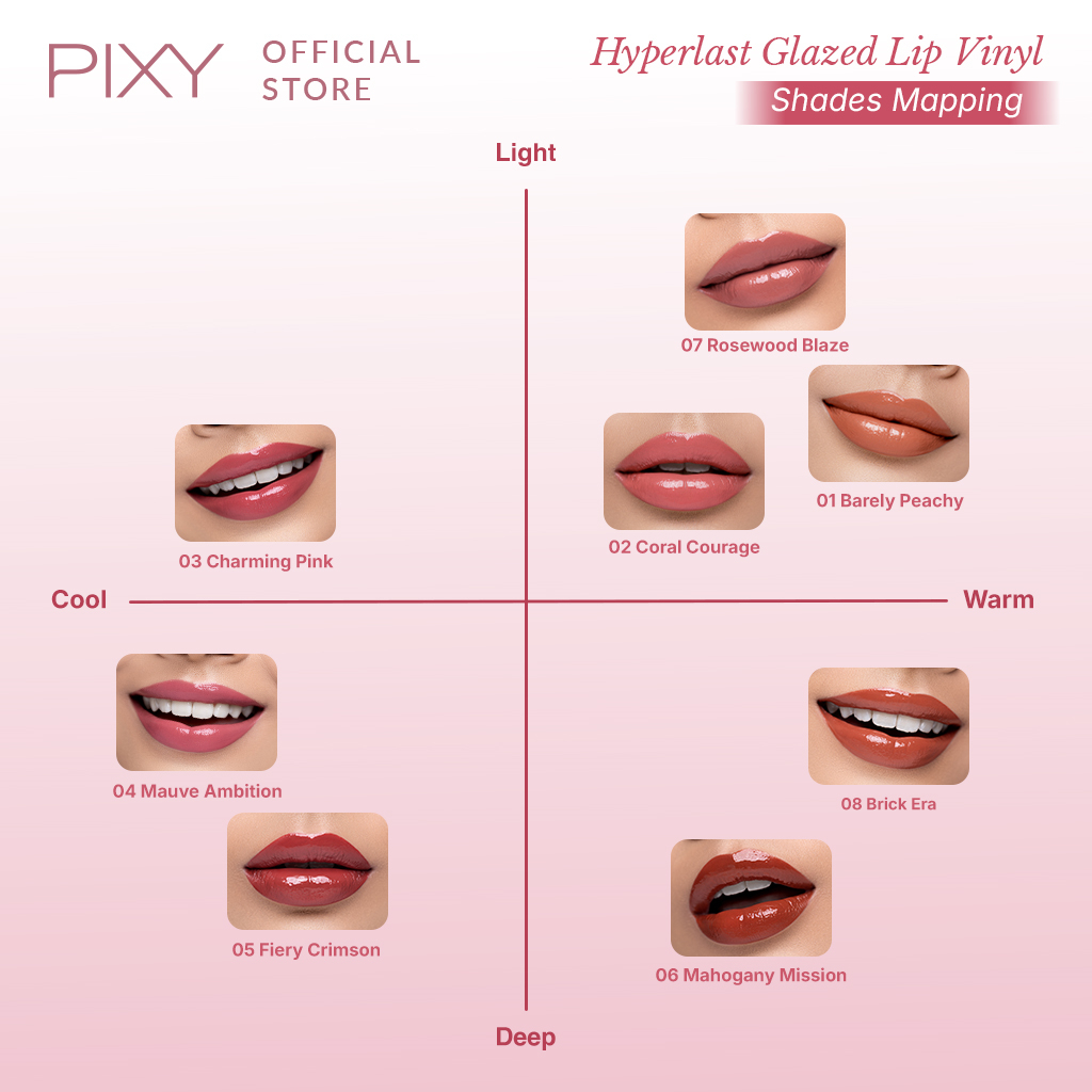 pixy hyperlast glazed lip vinyl 3g/lip cream/lip matte pixy hyperlast glazed lip vinyl 3g/lip cream/lip matte