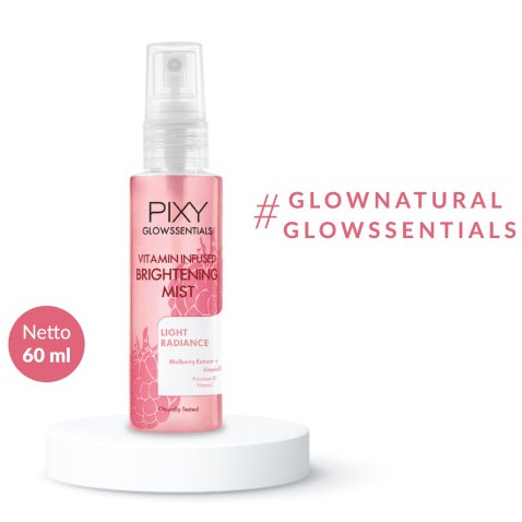 pixy glowssentials vitamin infused mist 60ml/face mist pixy glowssentials vitamin infused mist 60ml/face mist