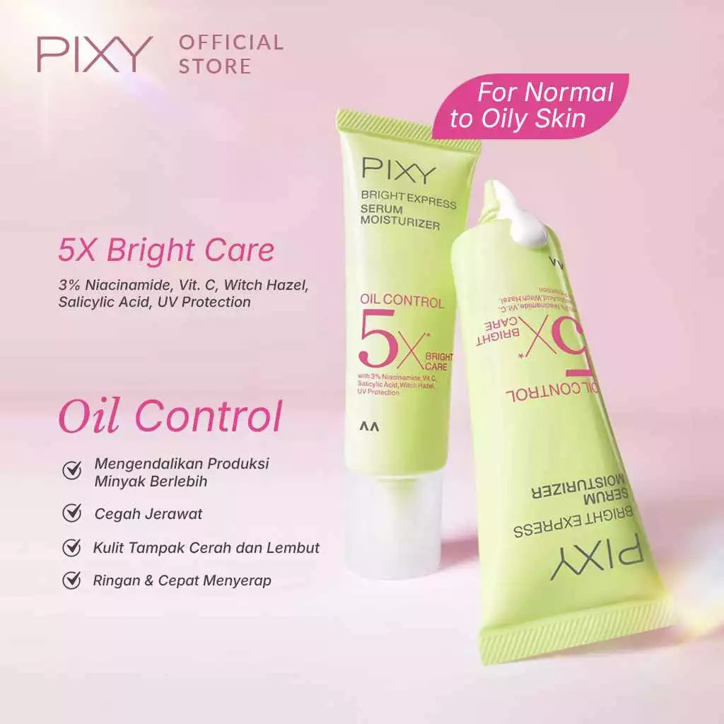 pixy bright express serum moisturizer 20g/pelembab wajah pixy bright express serum moisturizer 20g/pelembab wajah