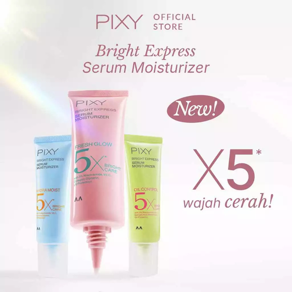 pixy bright express serum moisturizer 20g/pelembab wajah pixy bright express serum moisturizer 20g/pelembab wajah